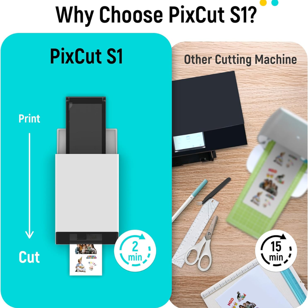 Clyvora - PixCut S1 Sticker Printer & Cutter