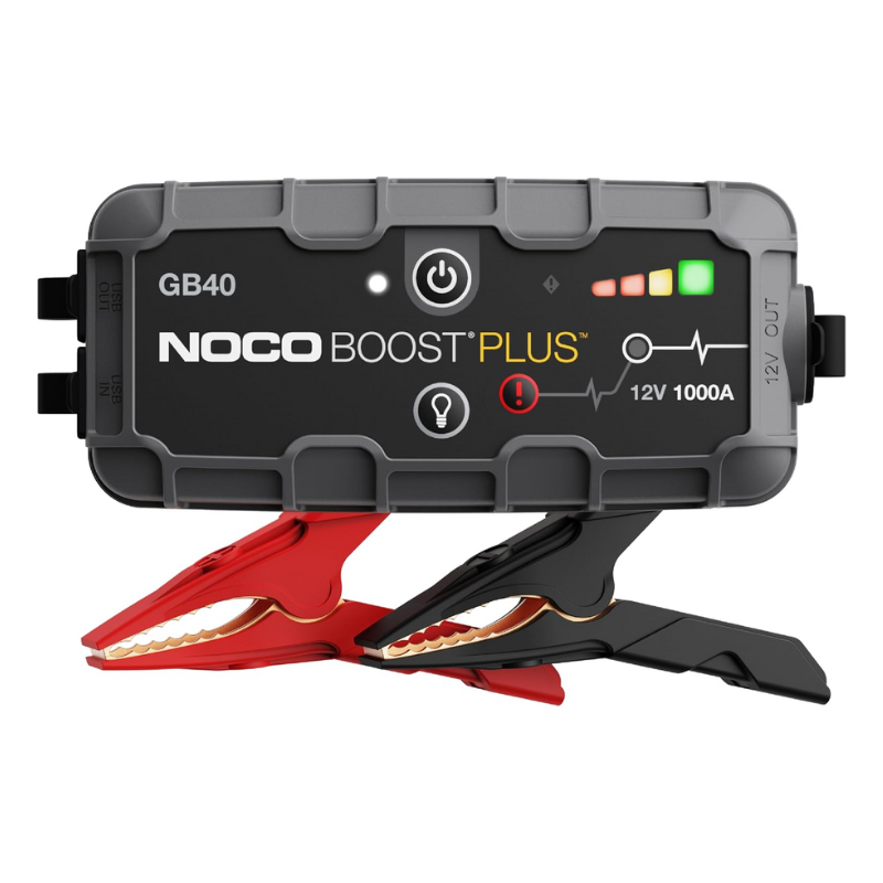 NOCO Boost Plus GB40 1000A UltraSafe Jump Starter Power Pack – 12V Car Battery Booster, Portable Power Bank & Jump Leads