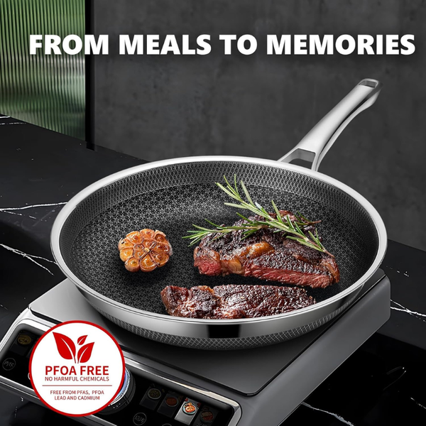 10-Piece Non-Stick Frying Pan Set