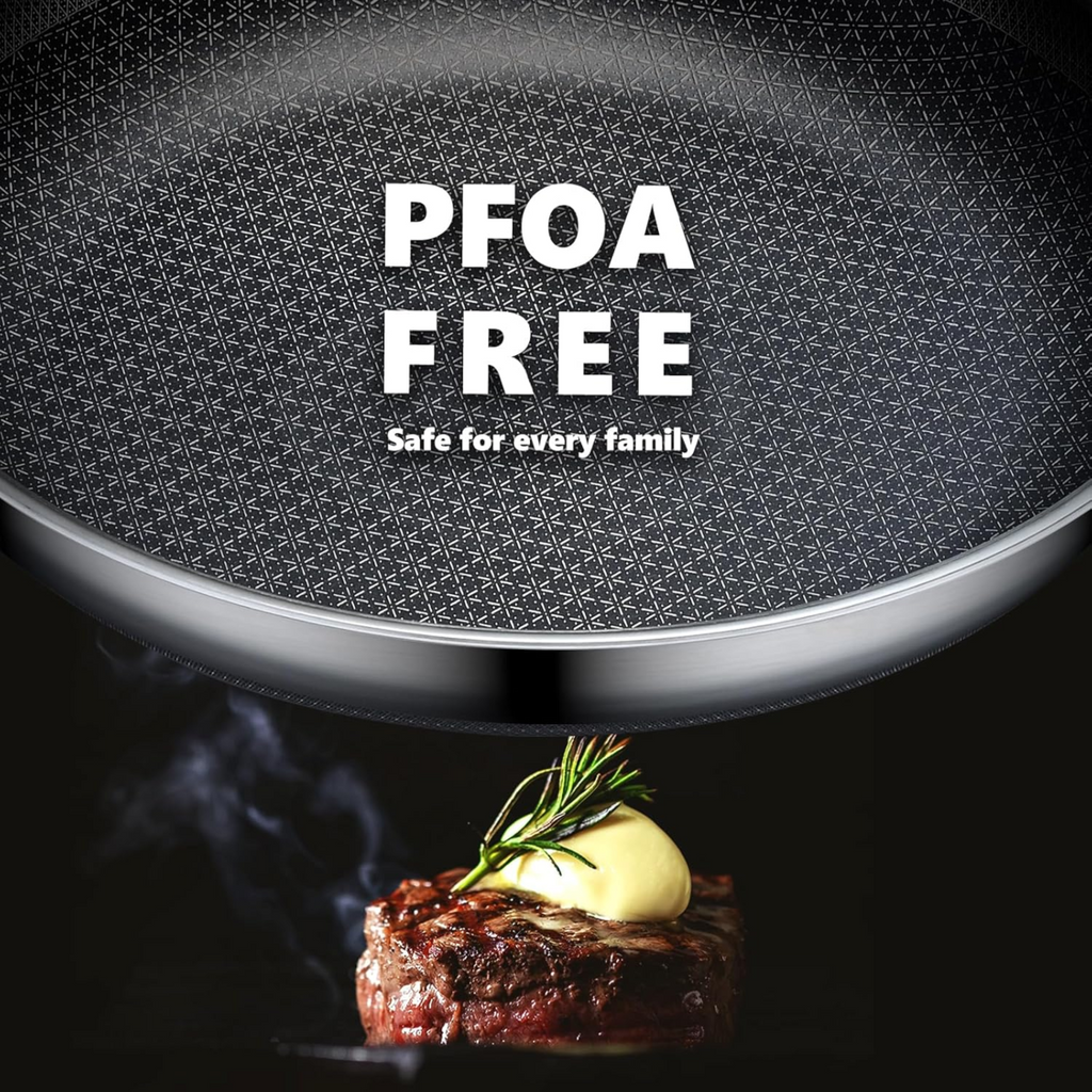 10-Piece Non-Stick Frying Pan Set