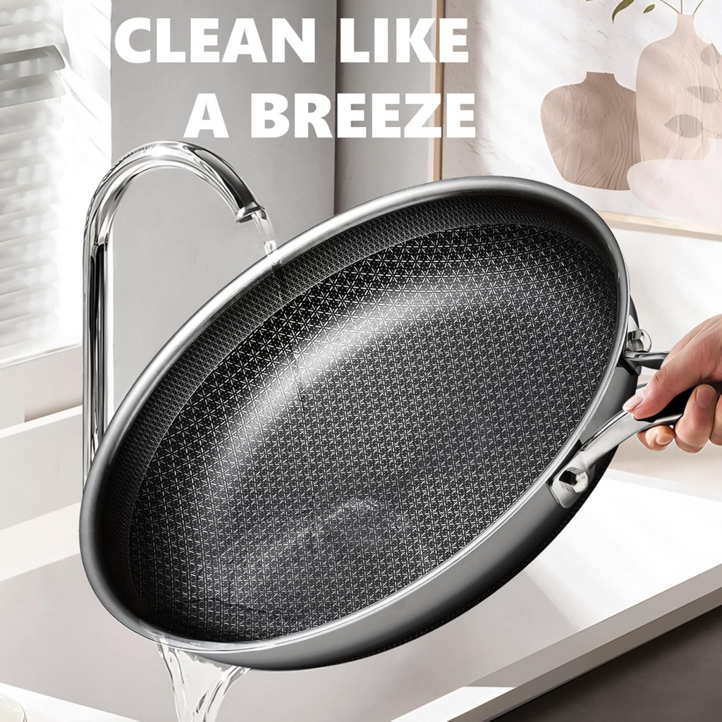 10-Piece Non-Stick Frying Pan Set