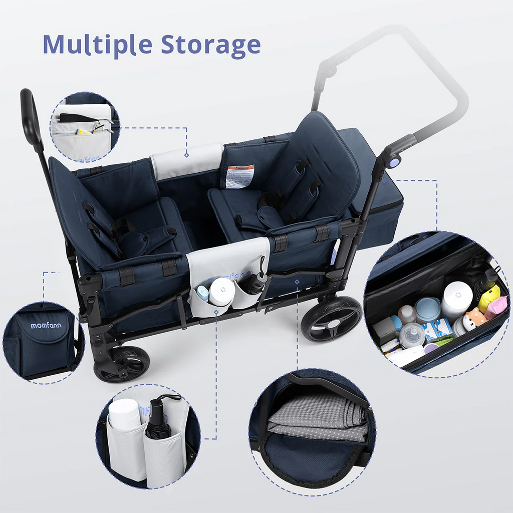 Clyvora - Stroller Wagon for Kids