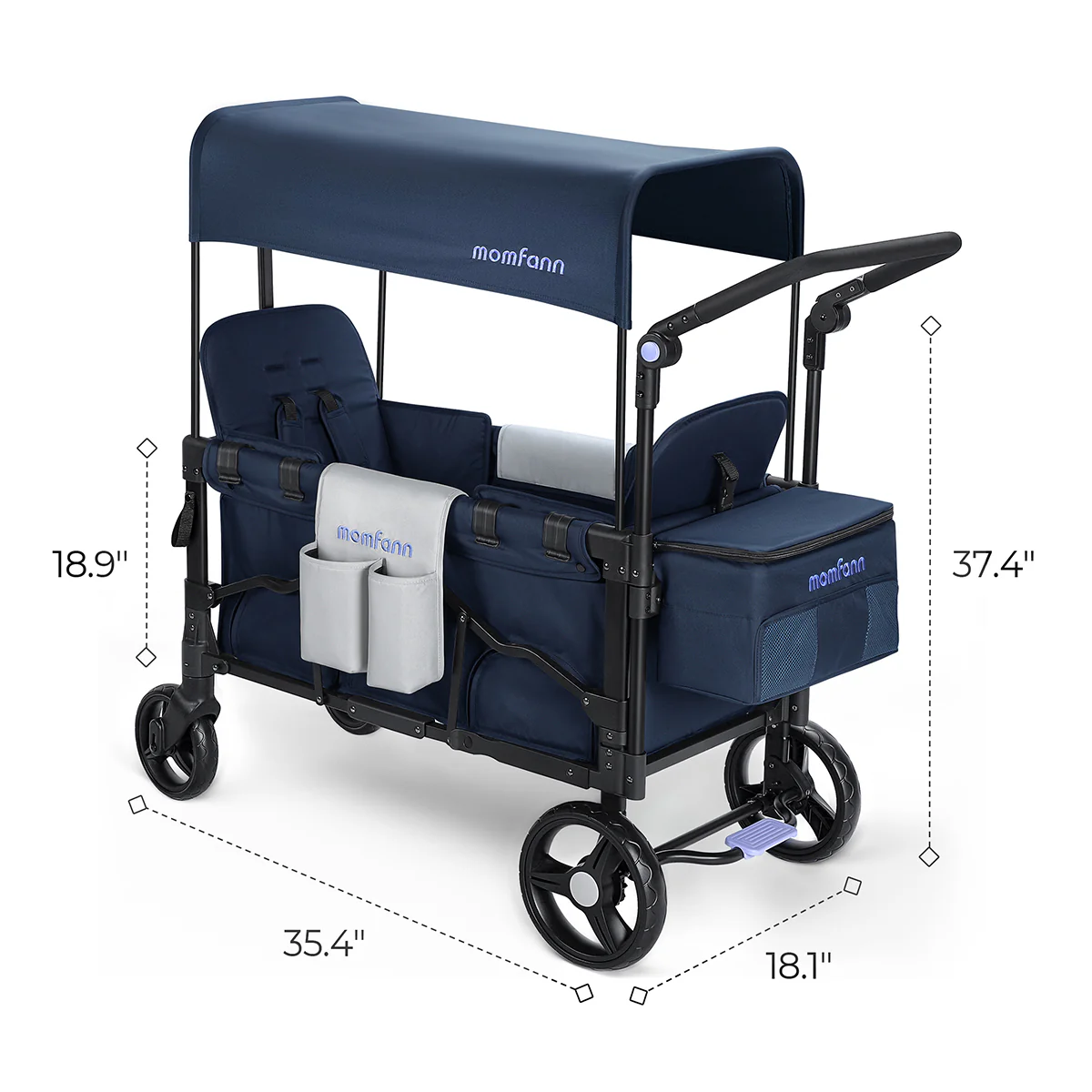 Clyvora - Stroller Wagon for Kids
