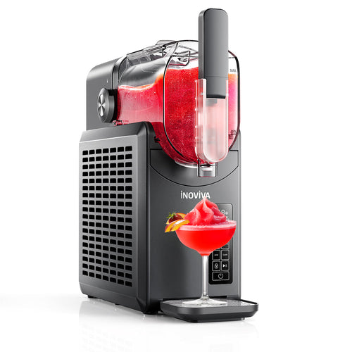 INOVIVA 68oz slushie machine S1.0 classic model front view with red slushie